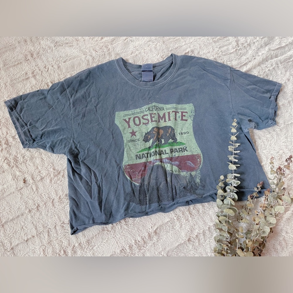 Vintage Yosemite Cropped Tshirt
